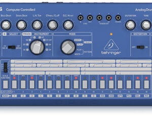Behringer RD-6-BU Classic Analogue Drum Machine in Dark Blue - Image 1