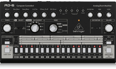 Behringer RD-6-BK Classic Analog Drum Machine in Black