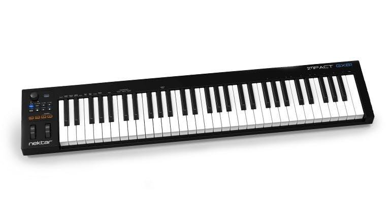 B Stock : Nektar Impact GX 61 Note MIDI Keyboard - 001