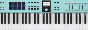 B Stock : Arturia KeyLab Essential 61 mk3 Aquamarine MIDI Keyboard & Controller - 001 - Image 1