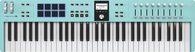 B Stock : Arturia KeyLab Essential 61 mk3 Aquamarine MIDI Keyboard & Controller - 001