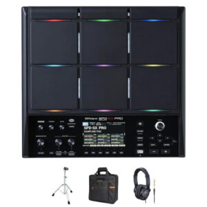 Roland SPDSXPRO Sampler Percussion Pad with Stand, Bags and Headphones - Image 1