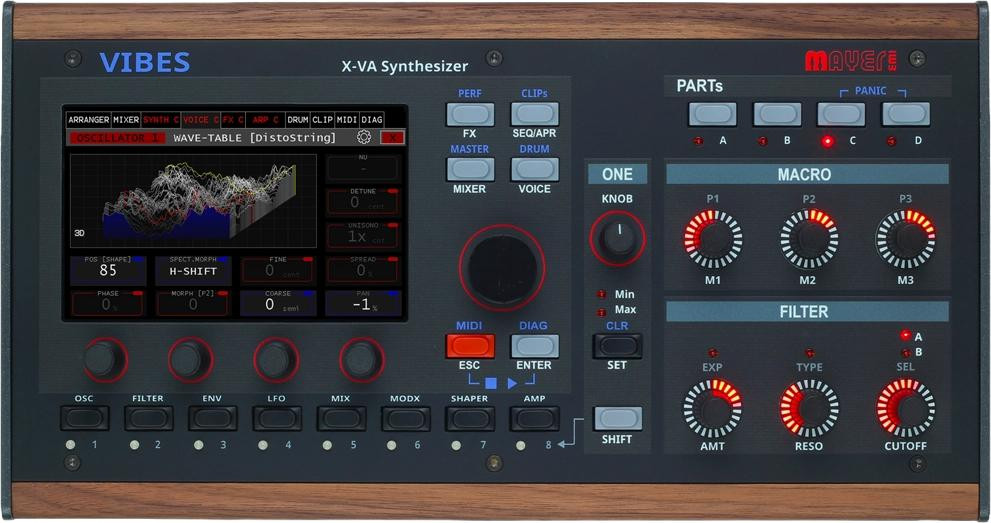 B Stock : Mayer EMI MD850 Vibes X-VA Synthesizer - MD8