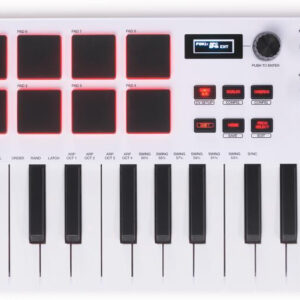 Akai MPK Mini Plus Controller Keyboard In WHITE