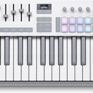 Novation Launchkey 61 Key DAW MIDI Controller Keyboard MK4 In White