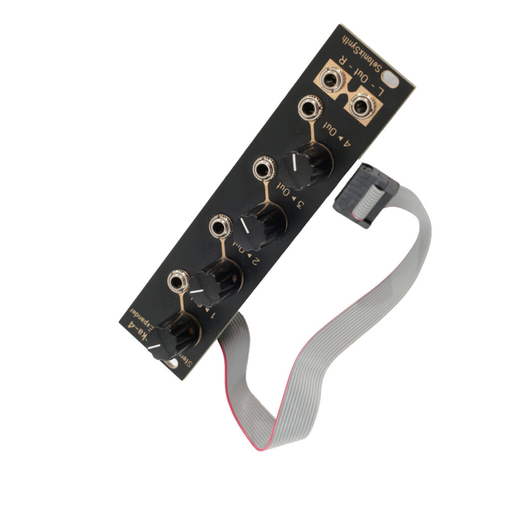 Second Hand Setonixsynth Shaka-4 VC Stereo Matrix Expander Eurorack Module 813
