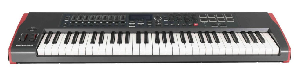 Second Hand Novation Impulse 61 USB MIDI Controller Keyboard With Bag 357