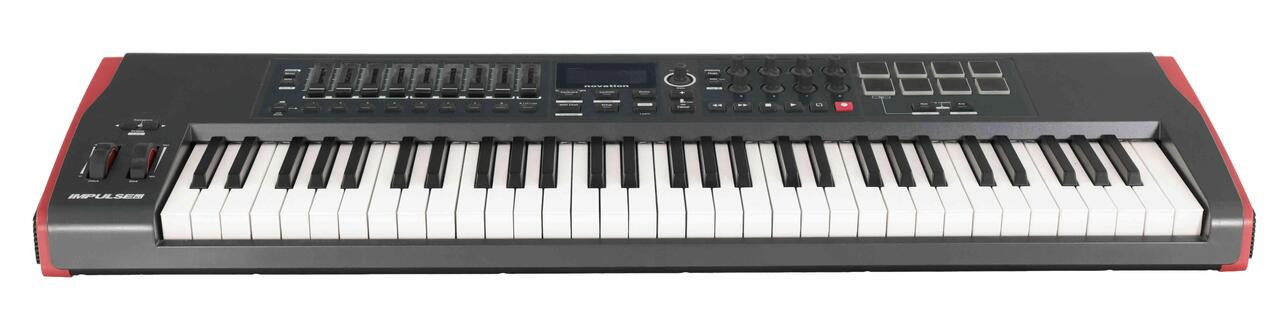 Second Hand Novation Impulse 61 USB MIDI Controller Keyboard With Bag 357 - Image 1