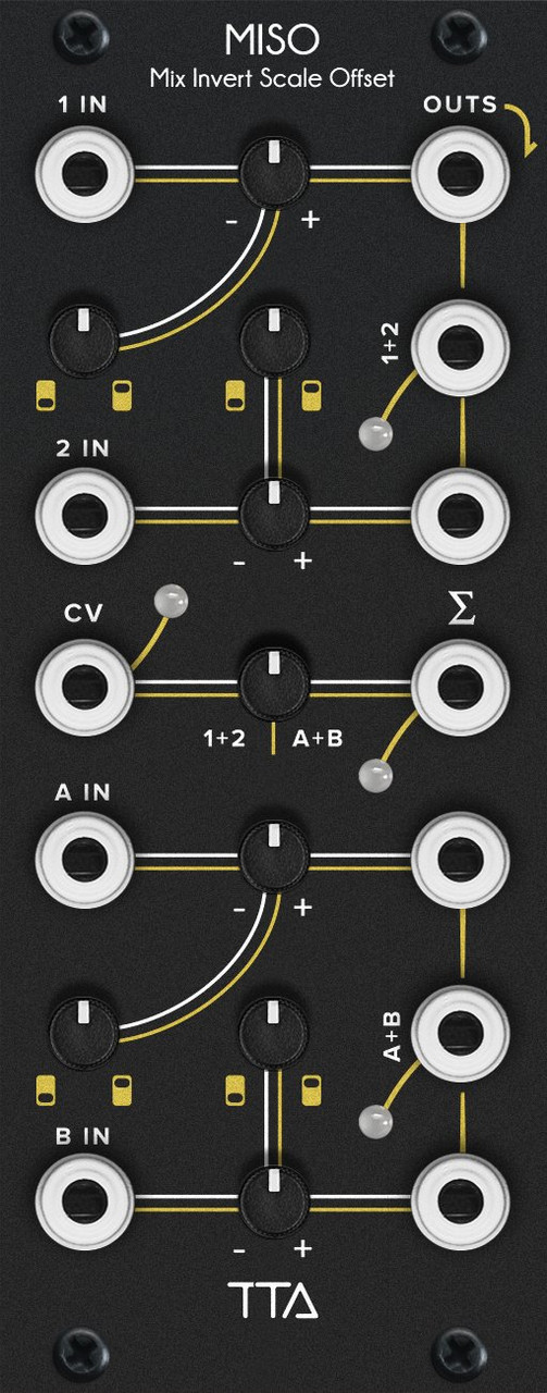 TipTop Audio - MISO Mix Scale Invert Offset - Black