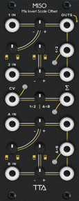TipTop Audio - MISO Mix Scale Invert Offset - Black