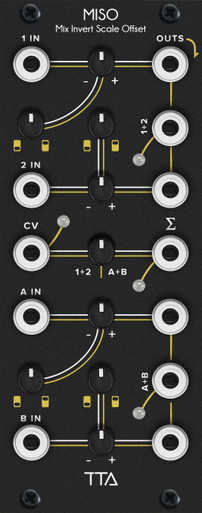 TipTop Audio - MISO Mix Scale Invert Offset - Black