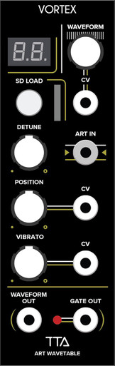 TipTop ART VORTEX - ART Wavetable Oscillator