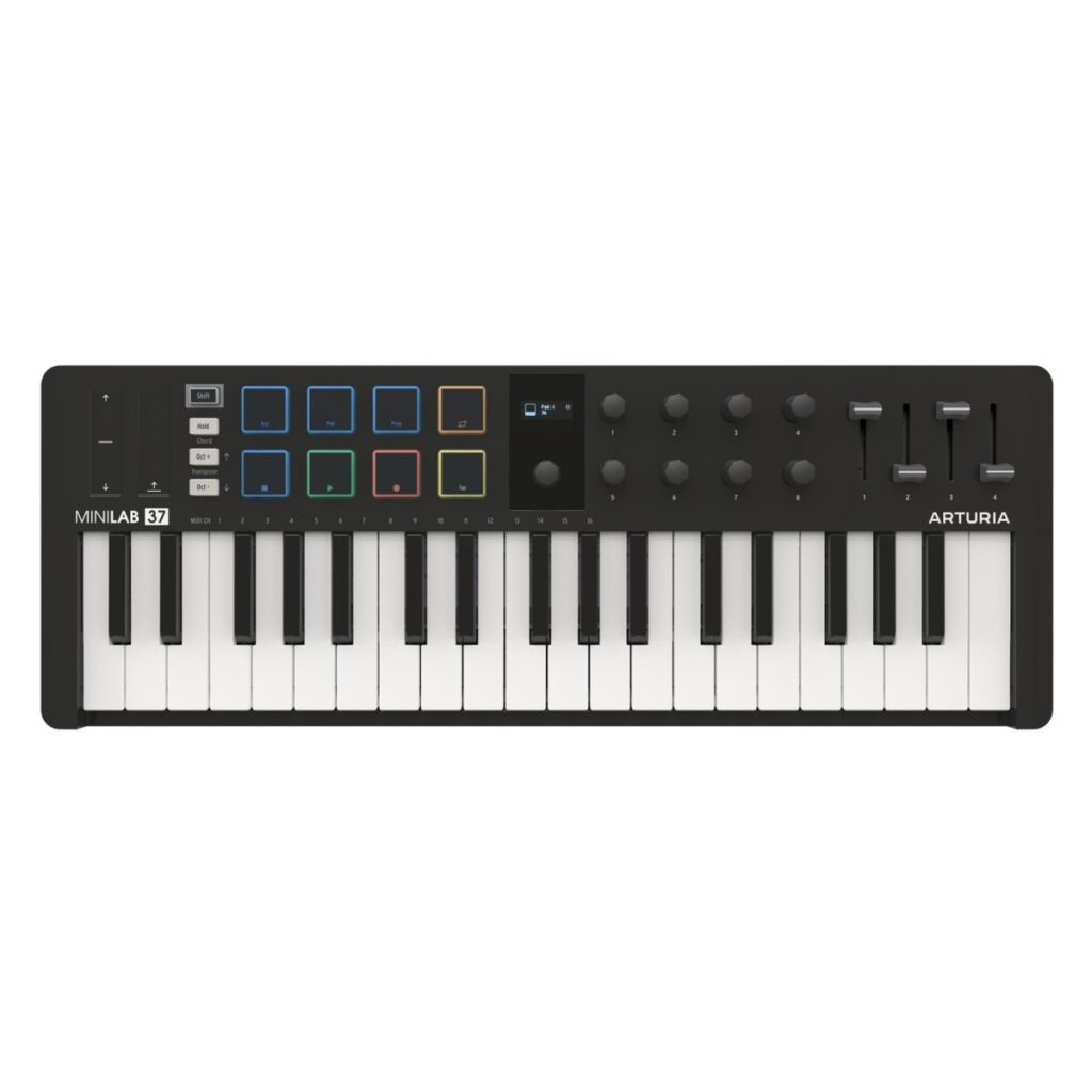 Arturia Minilab 37 MK3 Black