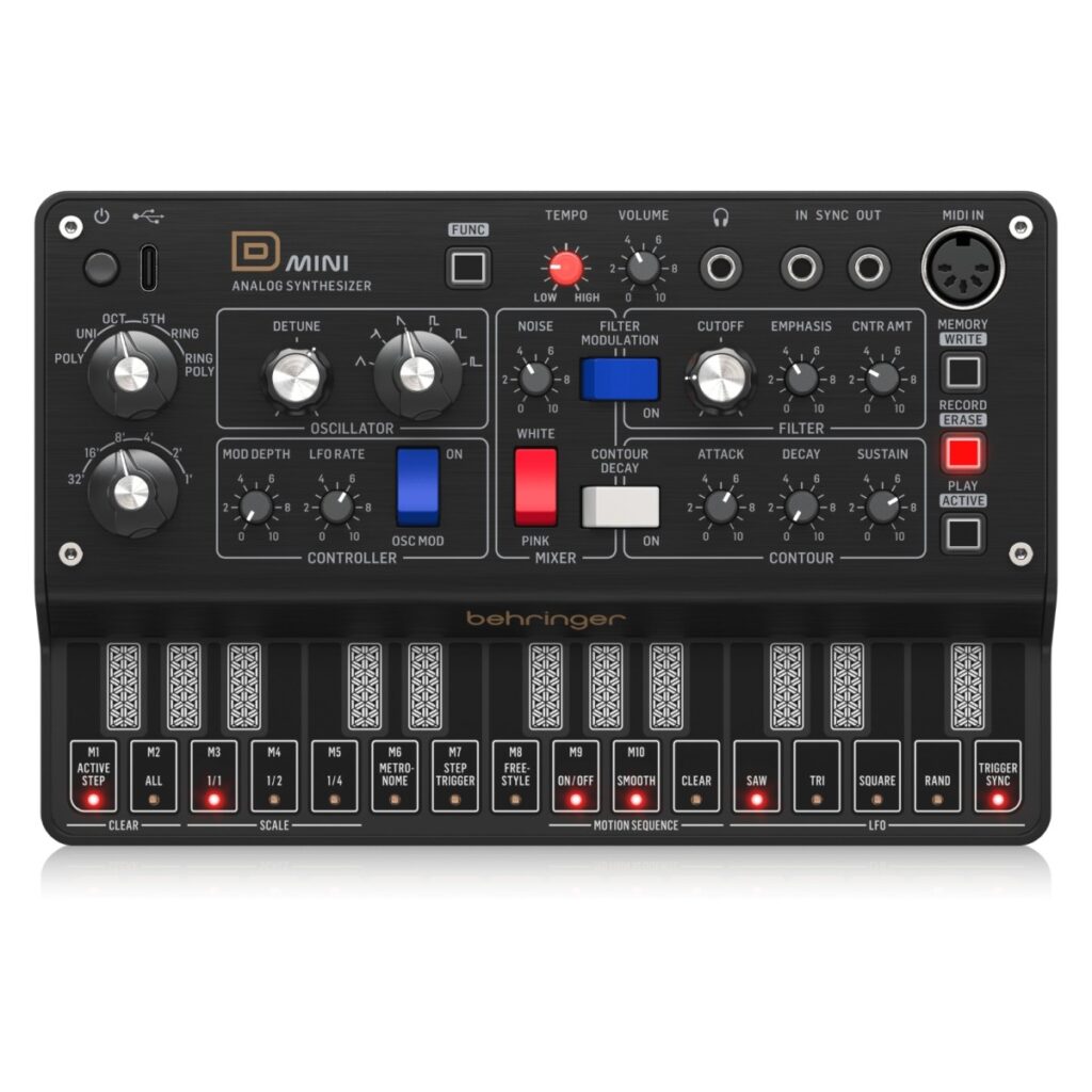 Behringer D MINI Analog Synth