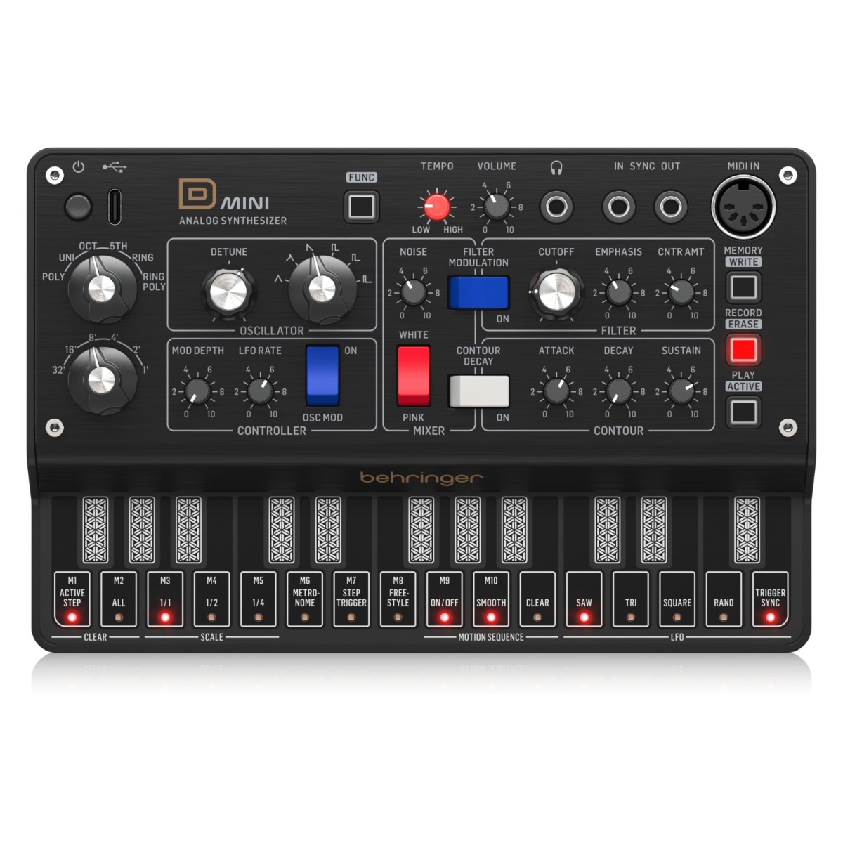 Behringer D MINI Analog Synth - Image 1