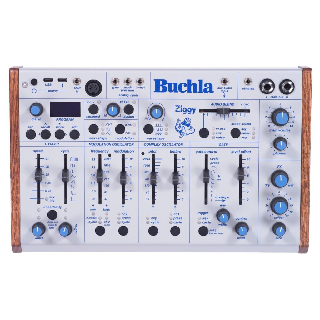 Buchla Ziggy Analog Desktop Synthesizer