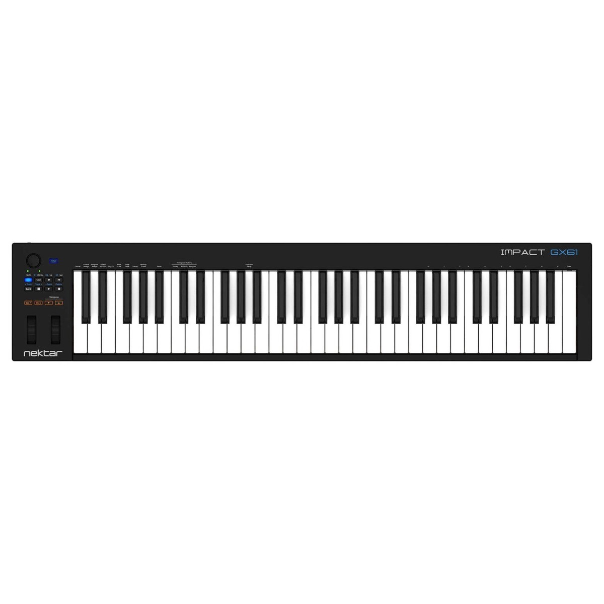 Nektar Impact GX61 61 Key Controller Keyboard Black - Image 1
