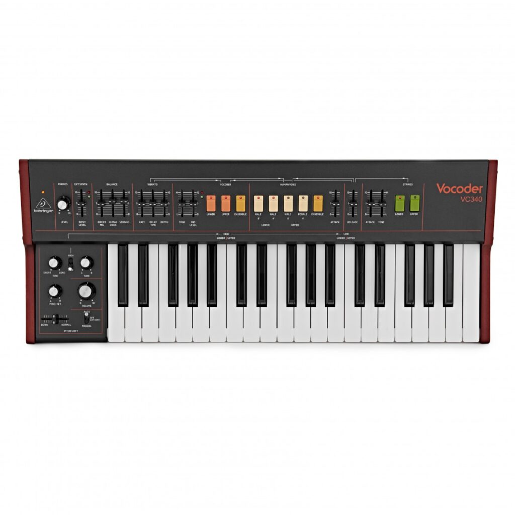 Behringer Vocoder VC340 Authentic Analog Vocoder