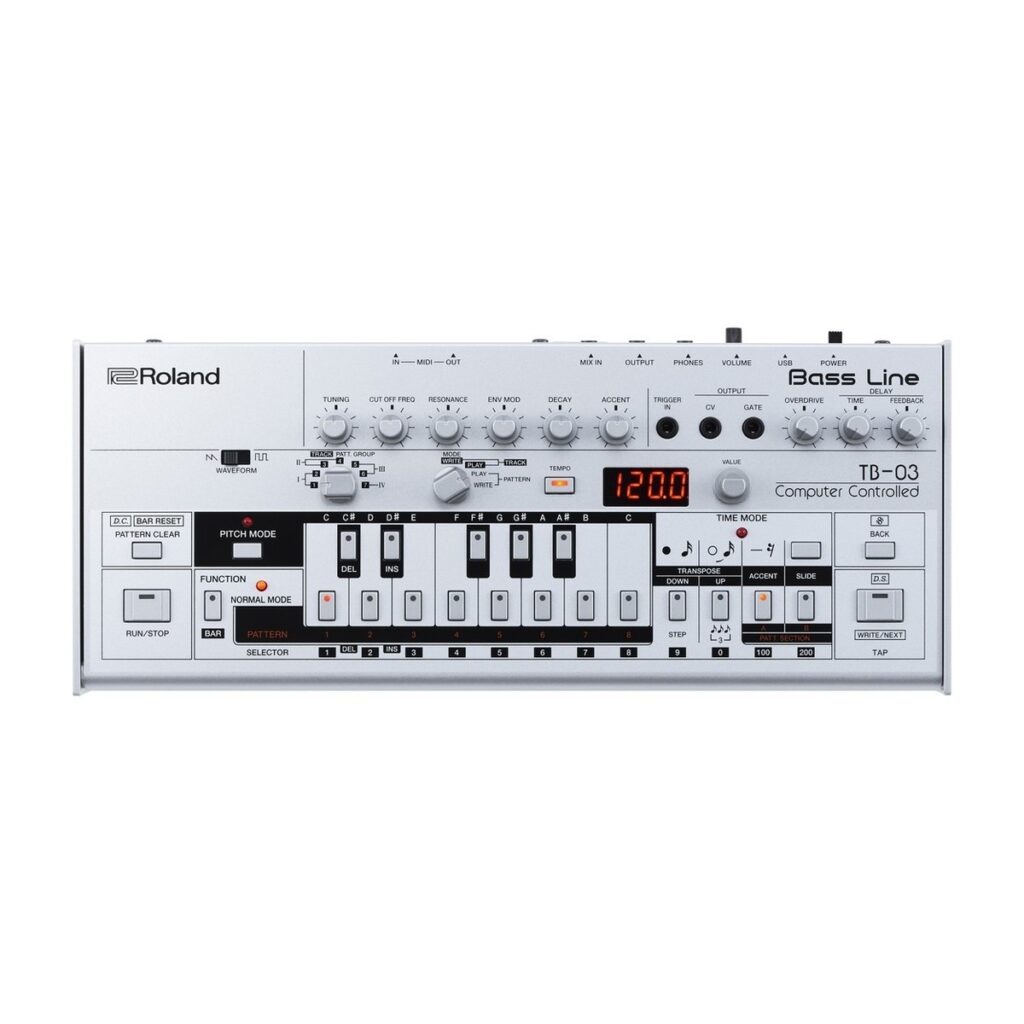 Roland TB-03 Module with K-25m Keyboard