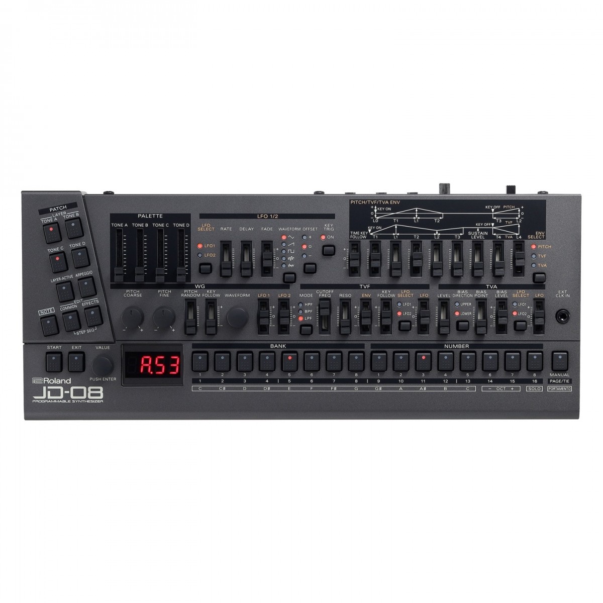 Roland Boutique JD-08 Sound Module with Keys