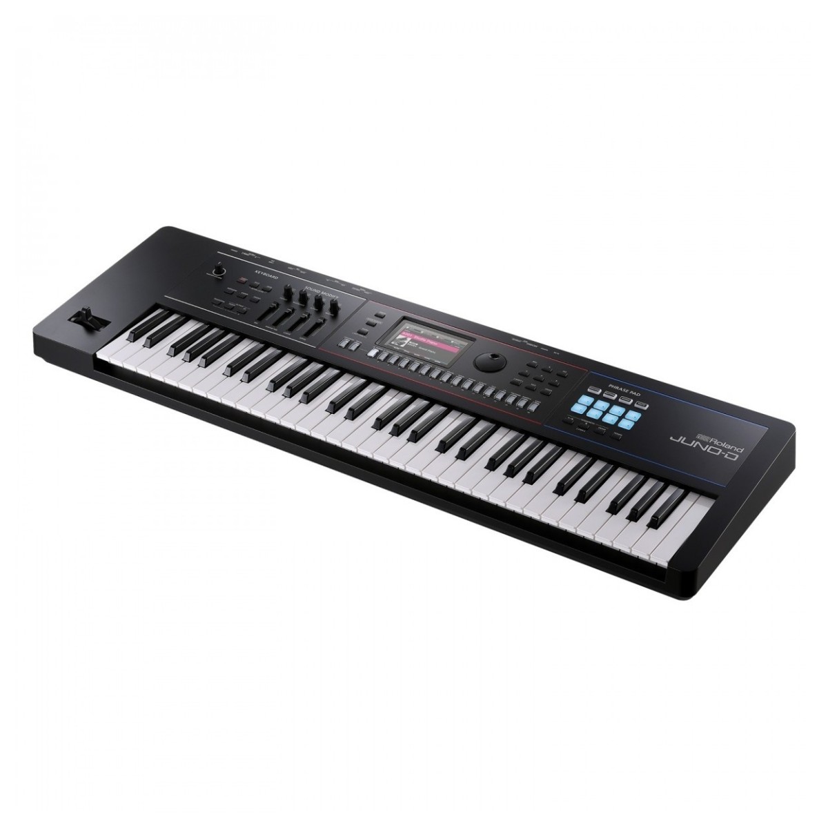 Roland Juno D-6 61 Key Portable Synthesizer Bundle