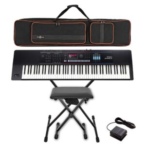 Roland Juno D-8 88 Key Portable Synthesizer Bundle