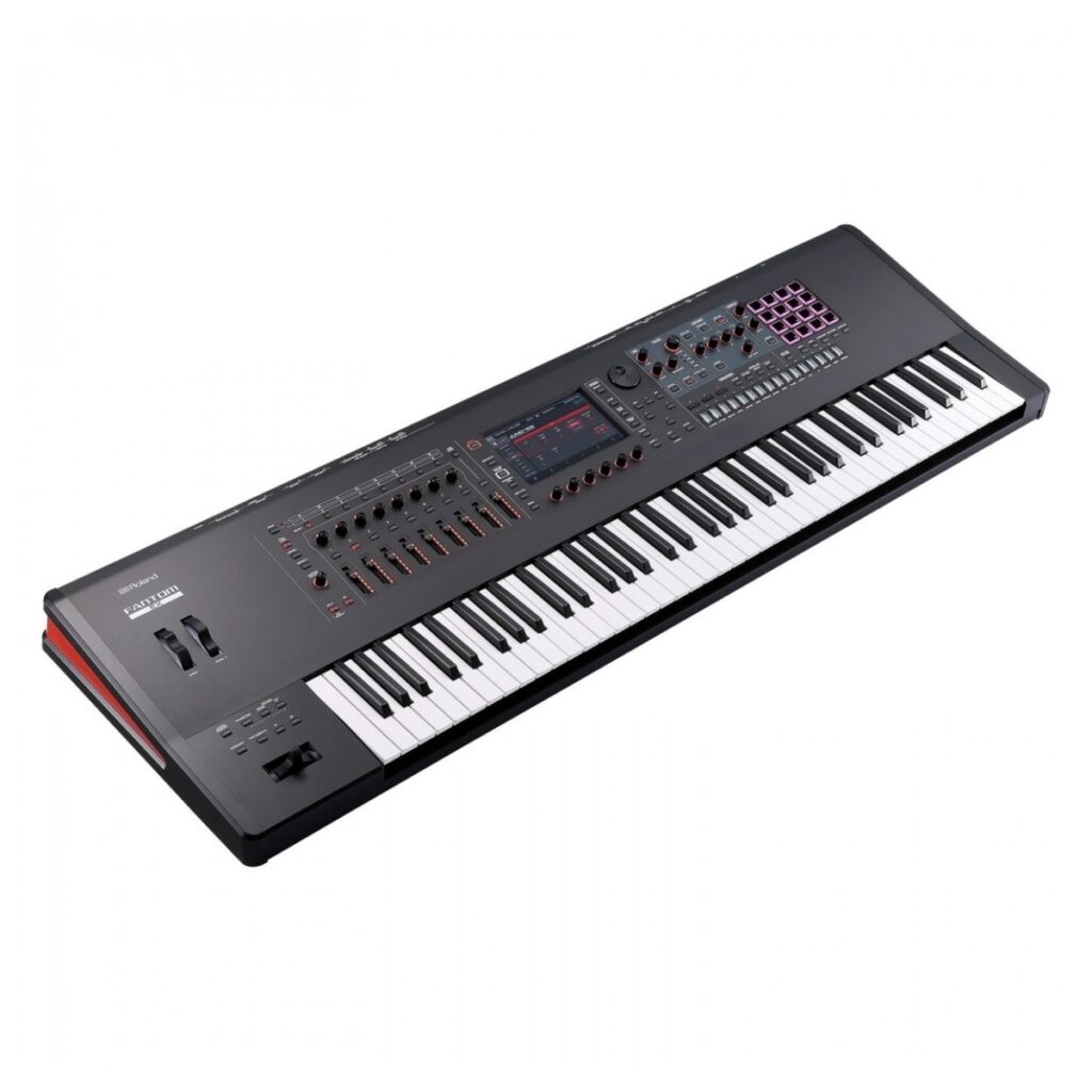 Roland Fantom-7 EX 76-Key Synthesizer Keyboard Bundle