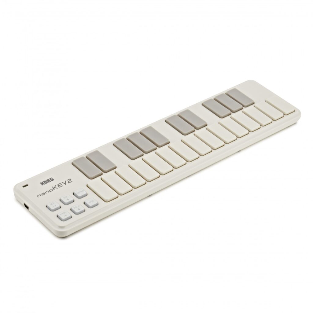 Korg nanoKEY2 USB MIDI Controller White