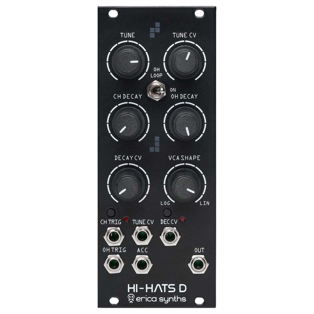 Erica Synths Hi-Hats D (10HP) - Image 1