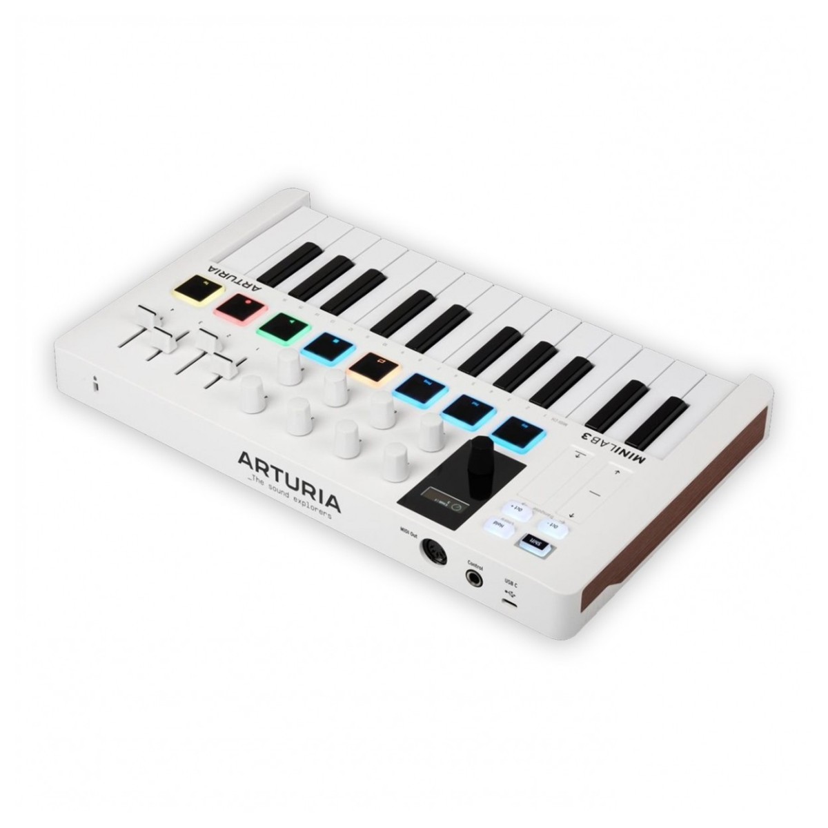 Arturia MiniLab 3 White With Komplete 15 Ultimate Upgrade for Komplete Select (Boxed)