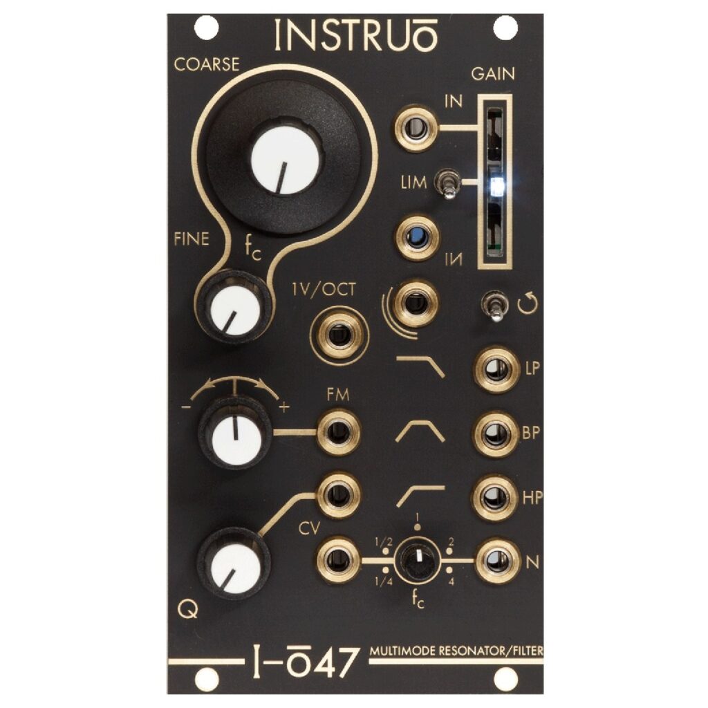 Instruo I-o47 Multimode Resonator & Filter (14HP)