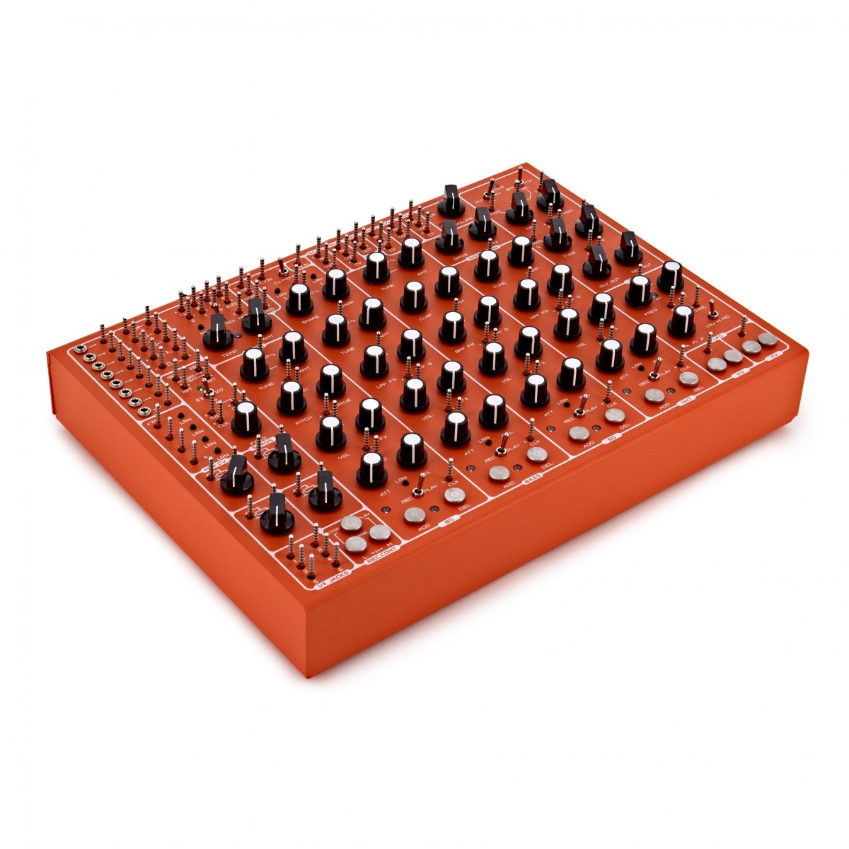 SOMA Laboratory PULSAR-23 Organismic Drum Machine Orange (Turret) - Image 2