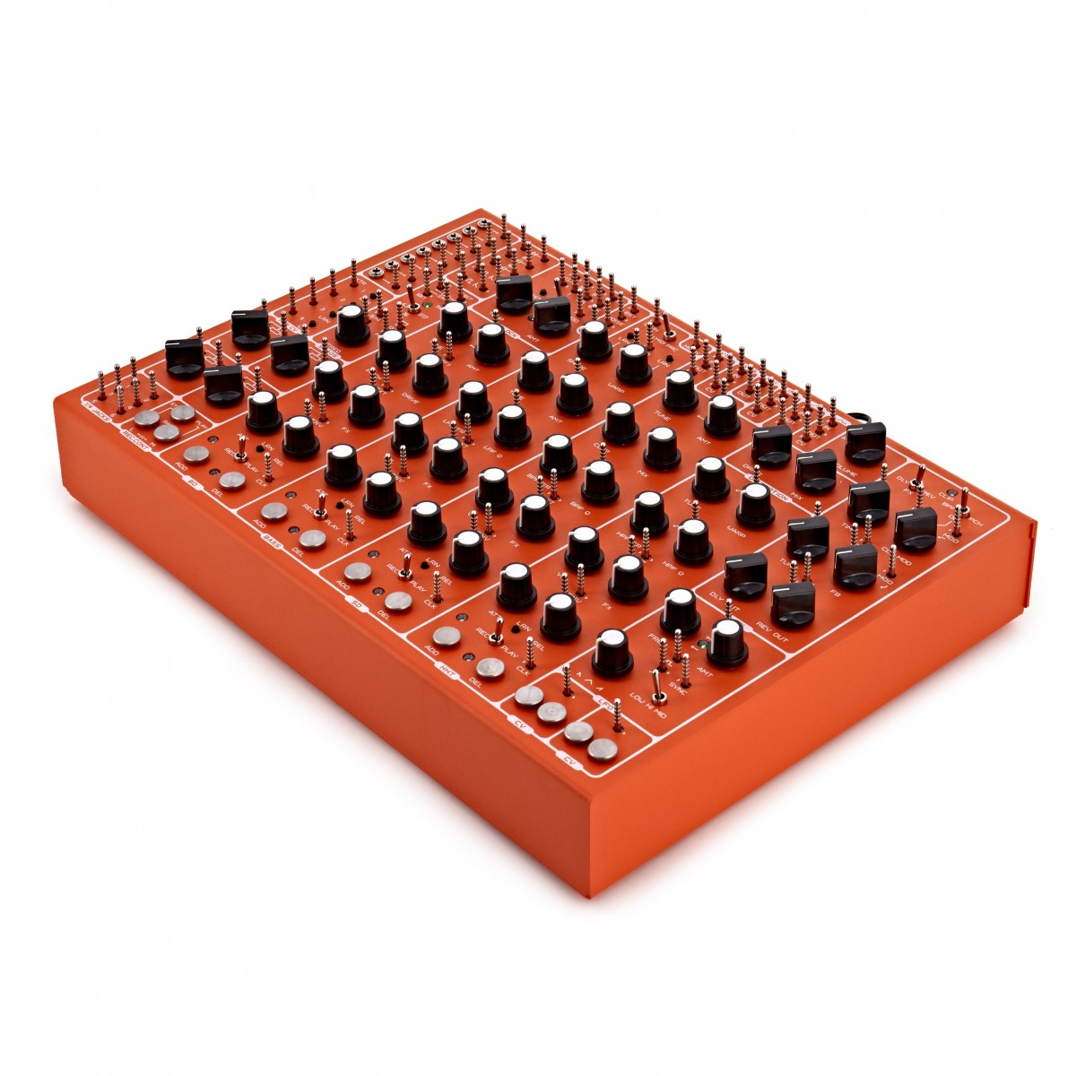 SOMA Laboratory PULSAR-23 Organismic Drum Machine Orange (Turret) - Image 4
