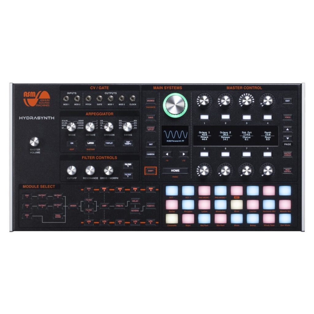 ASM Hydrasynth Digital Wave Morphing Synthesizer Desktop