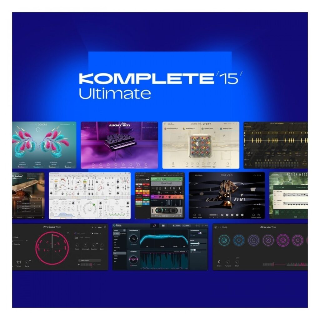 Arturia MiniLab 3 Black With Komplete 15 Ultimate Upgrade for Komplete Select (Boxed)