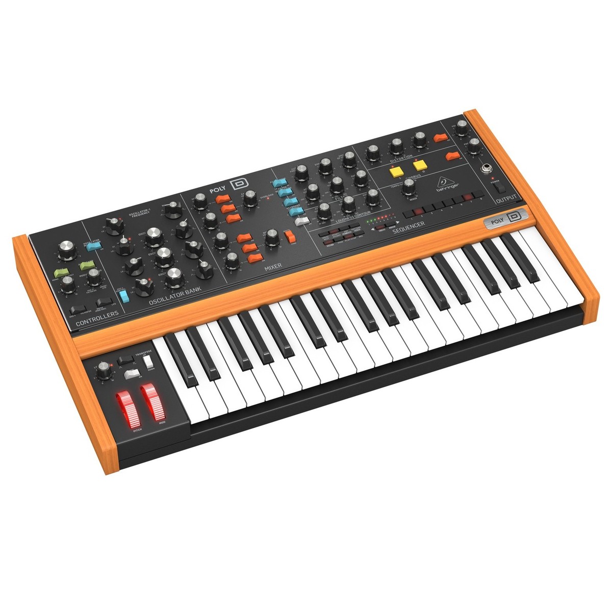 Behringer Poly D Polyphonic 4-Voice Analog Synthesizer - Image 4
