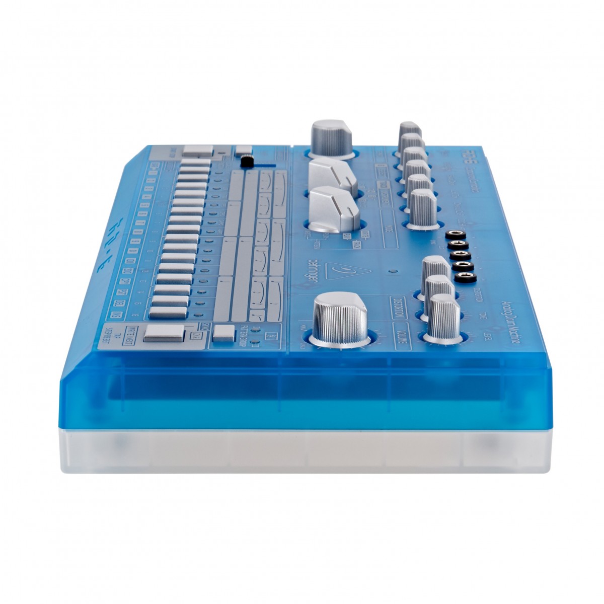 Behringer RD-6 Drum Machine Transparent Blue - Image 4