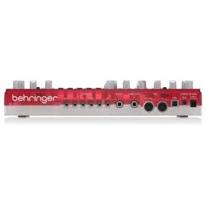 Behringer RD-6 Drum Machine Transparent Red - Image 3