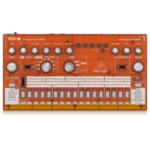 Behringer RD-6 Drum Machine Transparent Orange - Image 1
