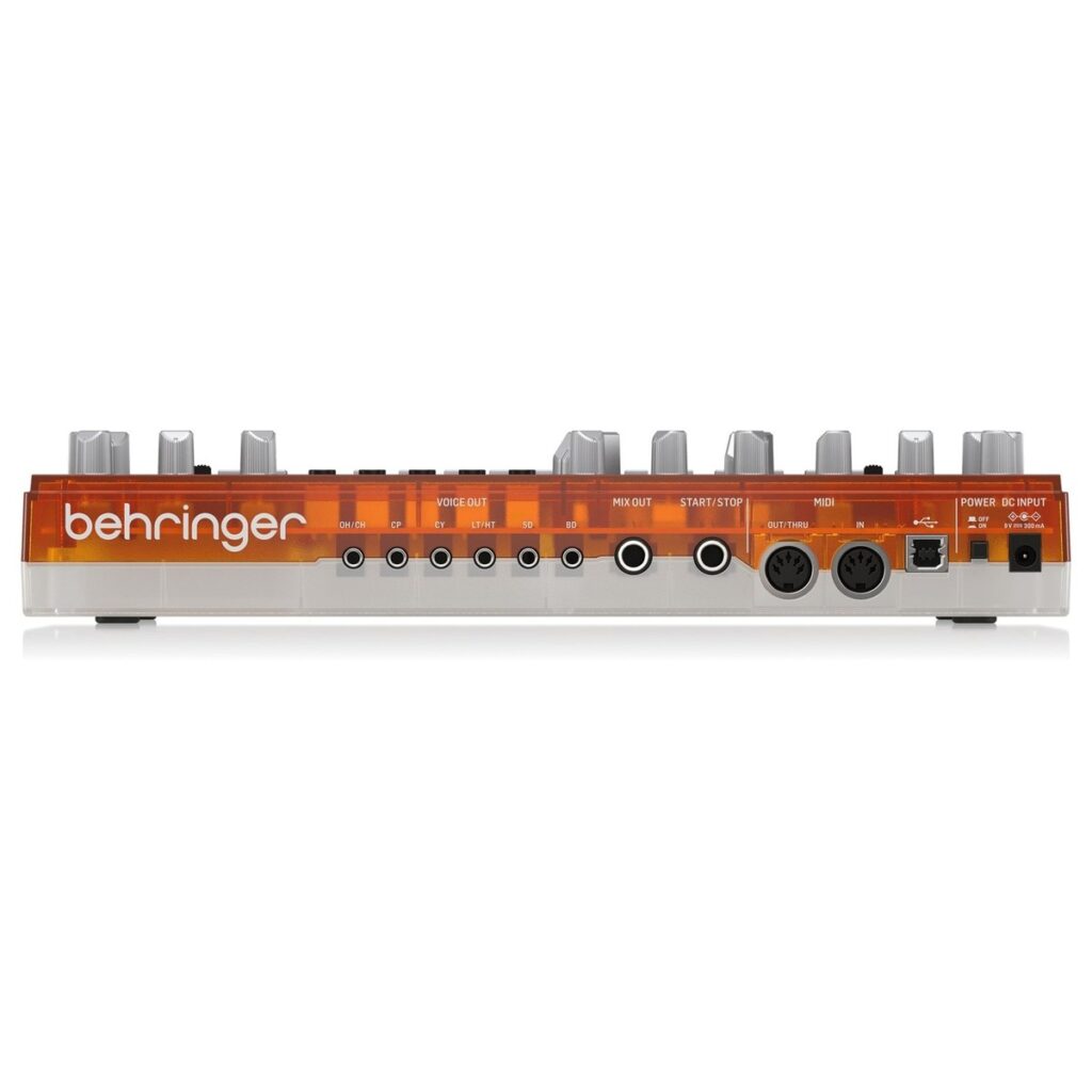 Behringer RD-6 Drum Machine Transparent Orange