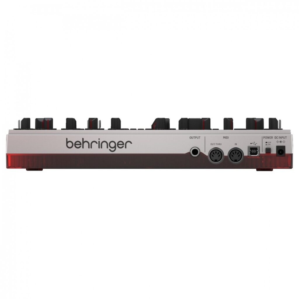 Behringer TD-3-MO Modded Out Analogue Bass Line Synthesizer Silver
