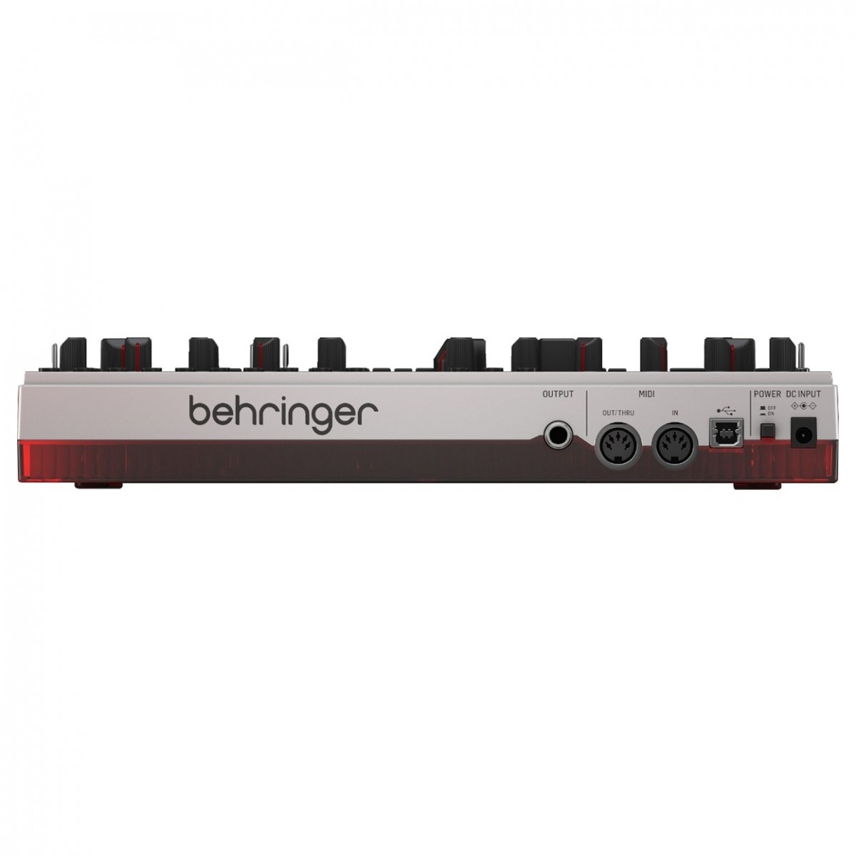 Behringer TD-3-MO Modded Out Analogue Bass Line Synthesizer Silver - Image 2