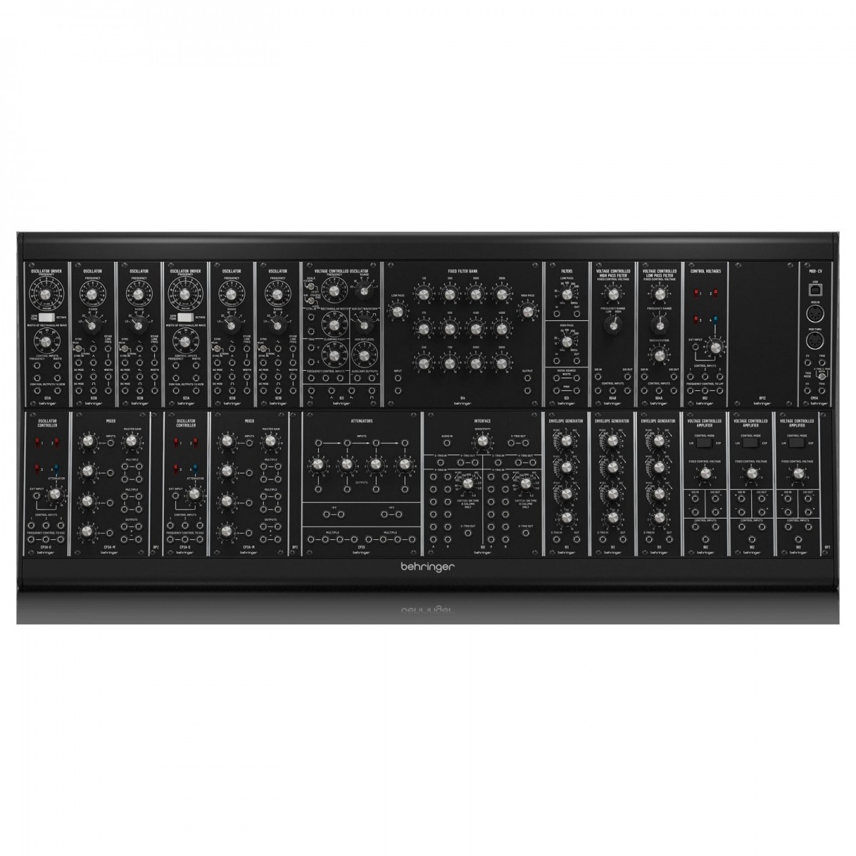 Behringer SYSTEM 35 Complete Modular Synthesizer with 25 Modules - Image 1