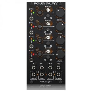 Behringer FOUR PLAY Quad Voltage Controlled Amplifiers & Mixer Module - Image 1