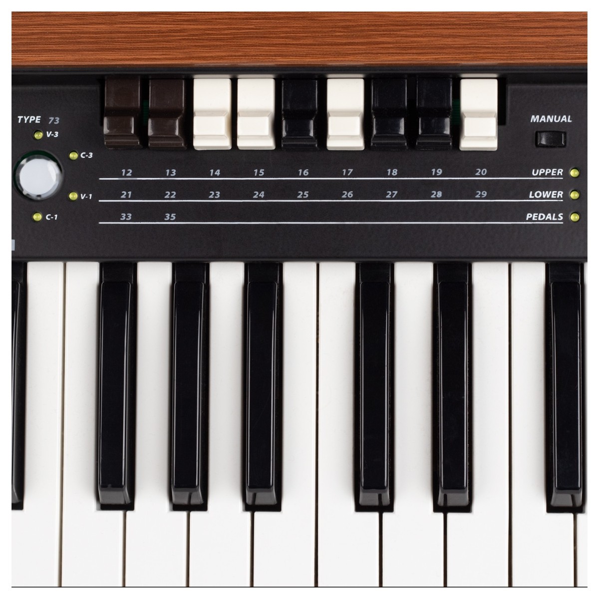 Crumar DK61 61-Key Waterfall MIDI Controller for Organ Players