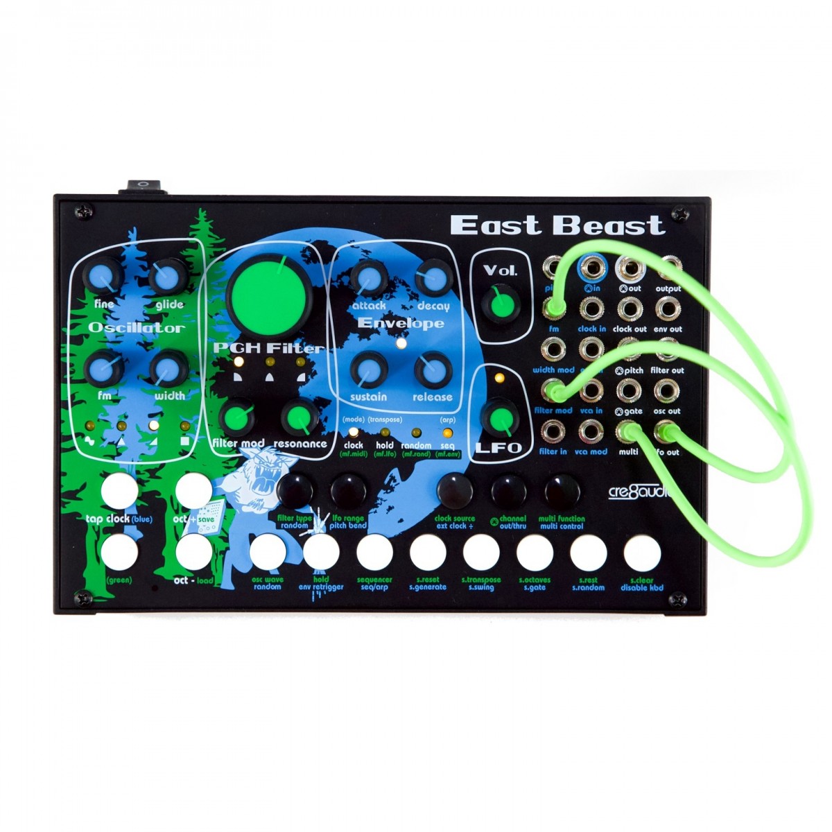 Cre8audio East Beast Desktop Modular Synthesizer - Image 1