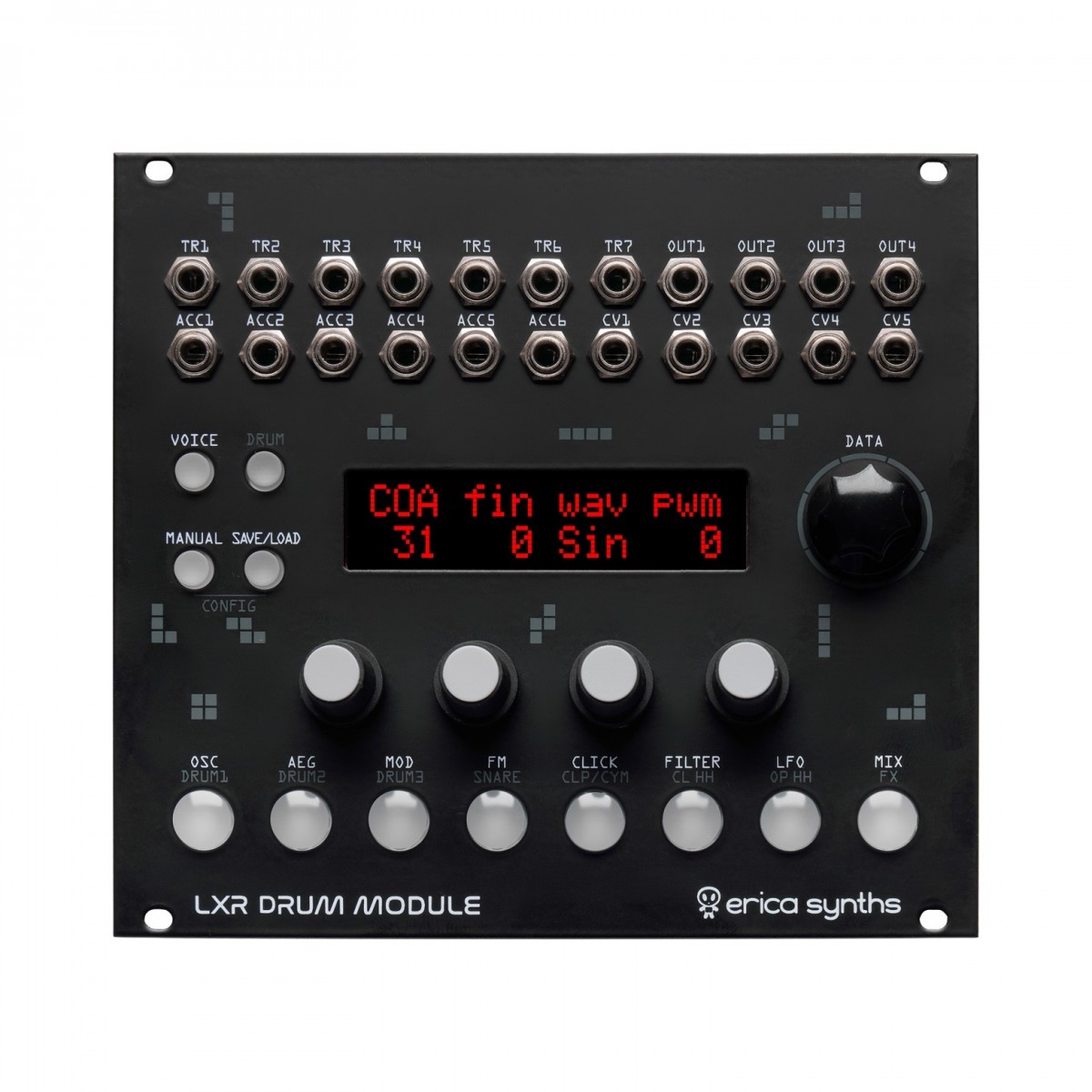 Erica Synths LXR Digital Drum Machine Module - Image 1