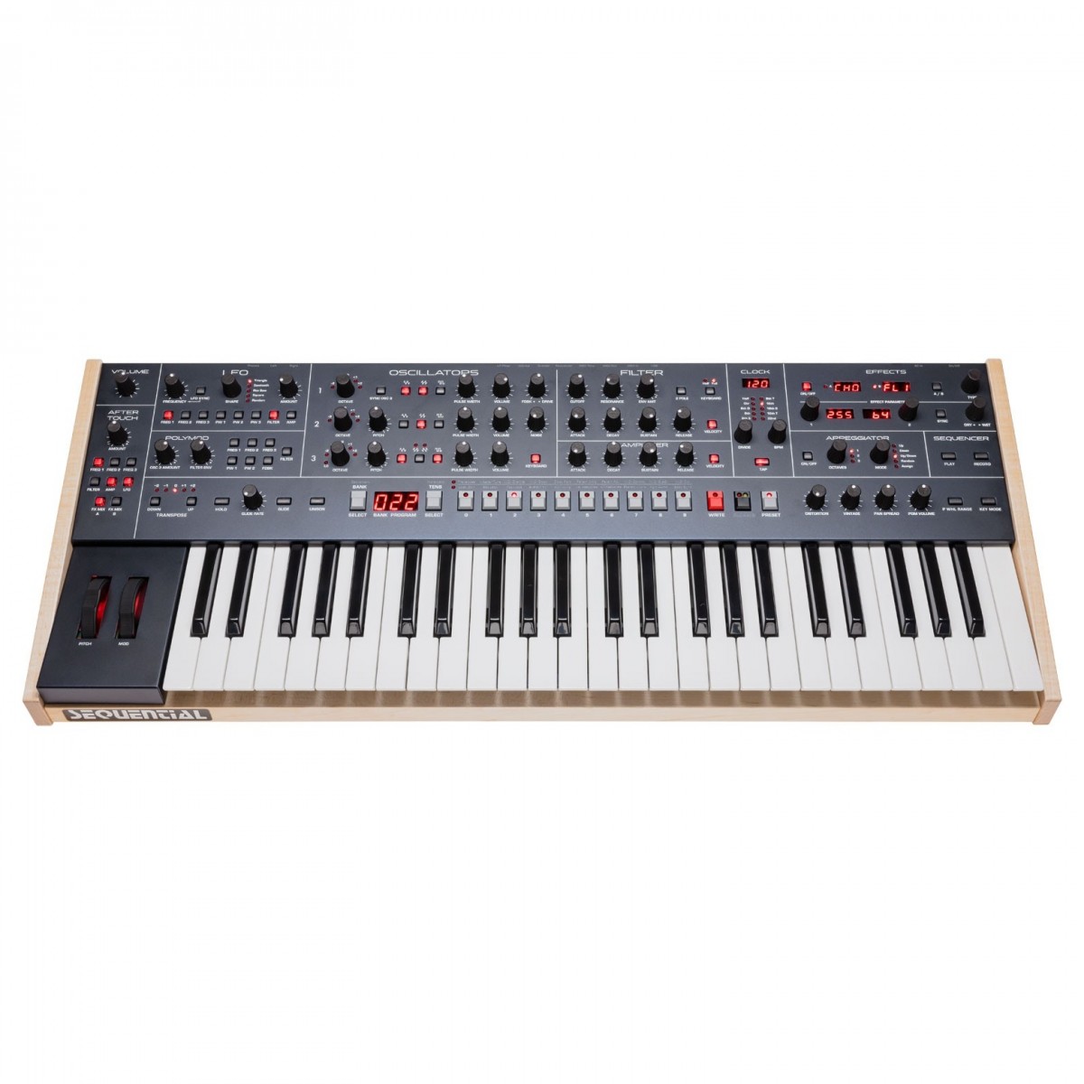 Sequential Trigon-6 Six-Voice Analog Polyphonic Synthesizer - Image 4