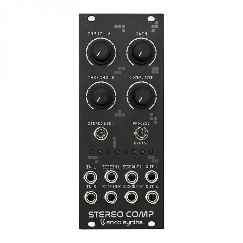 Erica Synths Drum Stereo Compressor (10HP)