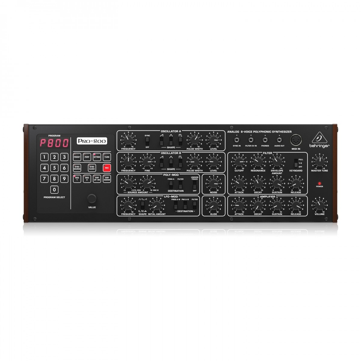 Behringer PRO-800 Analog 8-Voice Polyphonic Synthesizer - Image 1